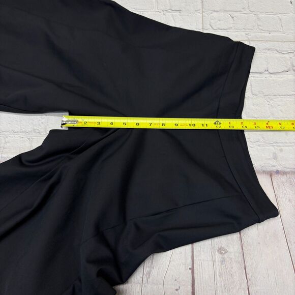 Tracy Reese Women Capri Cropped Wide Leg Pants Size 6 Black C024 -10 - Picture 5 of 16